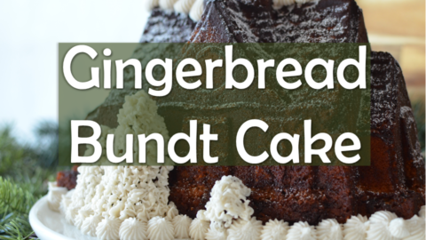 Gingerbread Bundt Cake - The Dachshund Mom