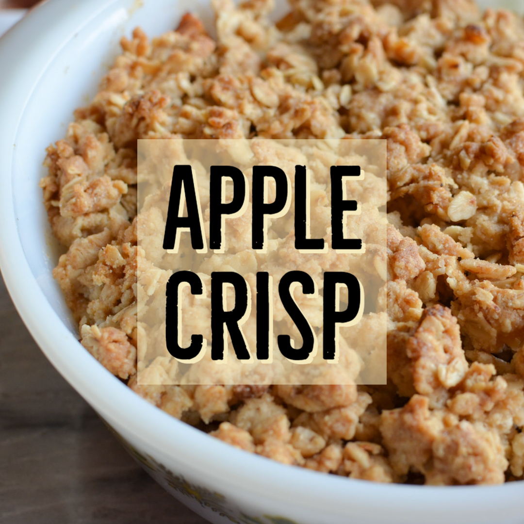 Apple Crisp - The Dachshund Mom