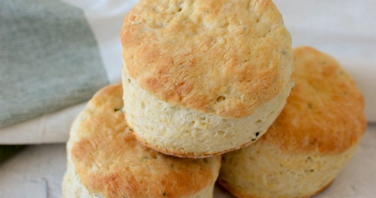 Rosemary Biscuits with Lemon