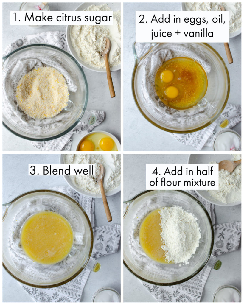 Steps to make Orange Cranberry Walnut Bread part 1