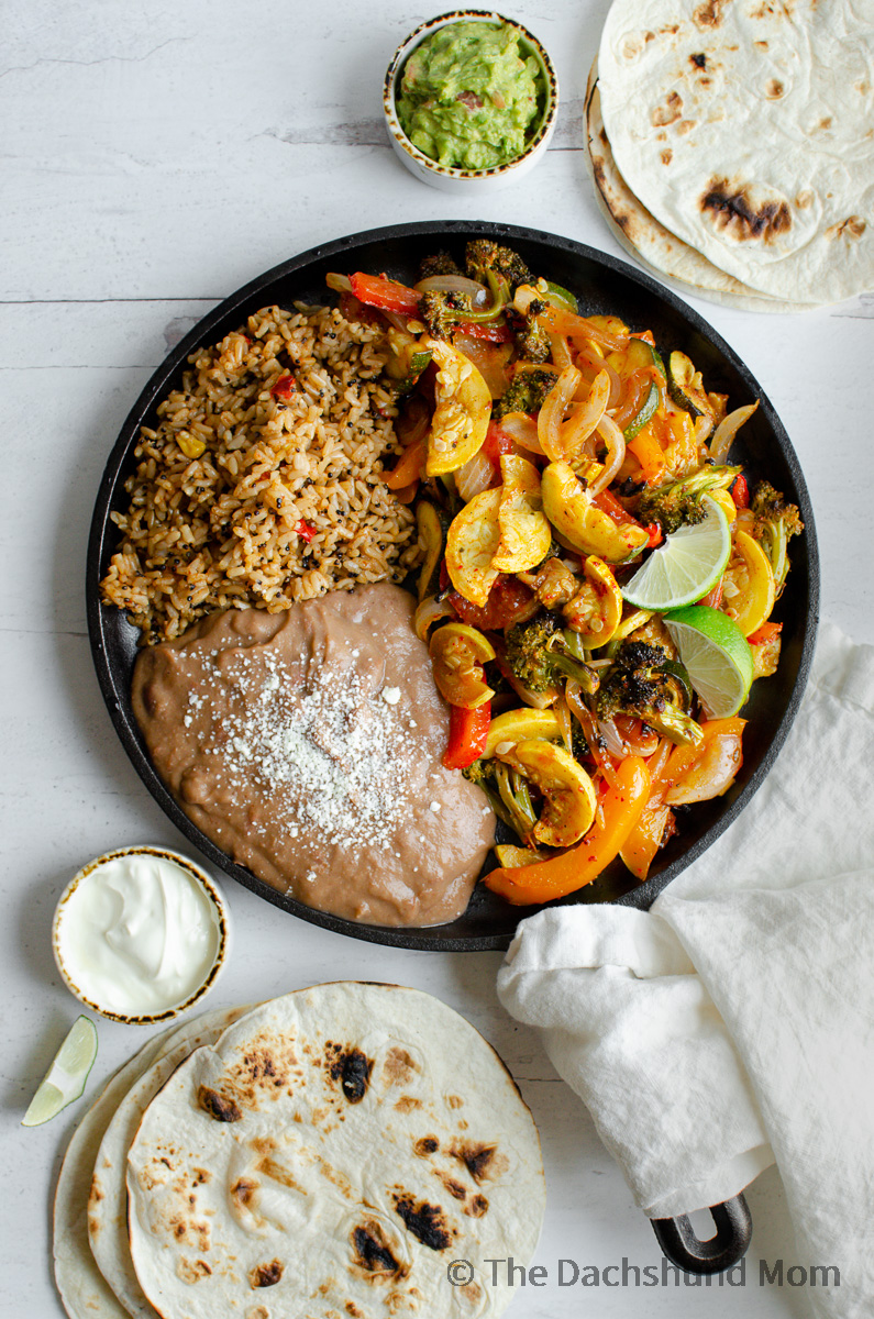 Sheet Pan Fajita Veggies The Dachshund Mom