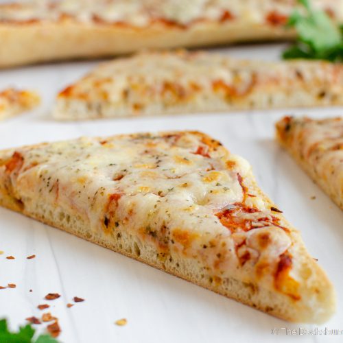 Quick and Easy Ciabatta Pizza - The Dachshund Mom